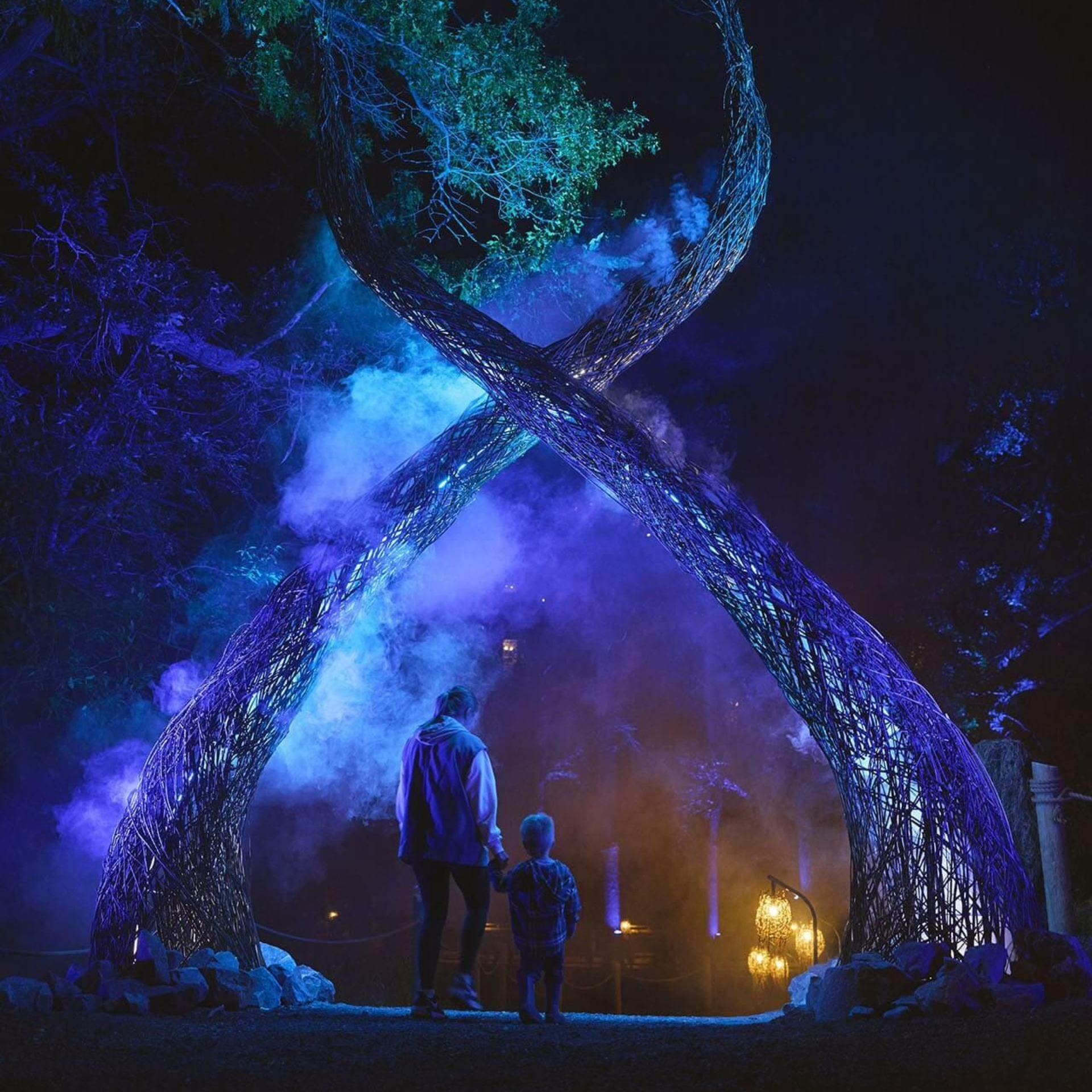 Aquavia Lumina attraction in Wisconsin Dells