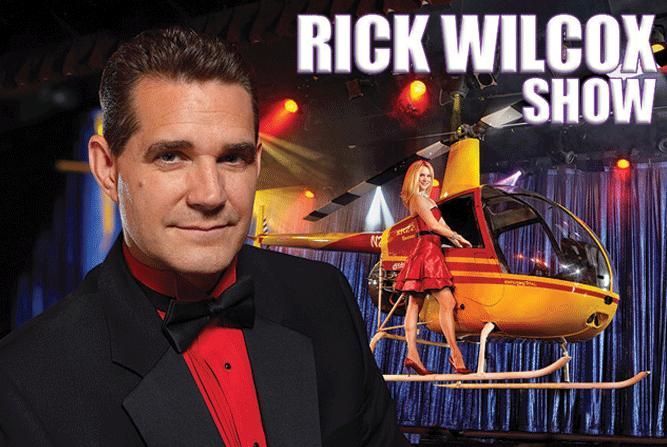 Rick Wilcox magic show attraction in Wisconsin Dells