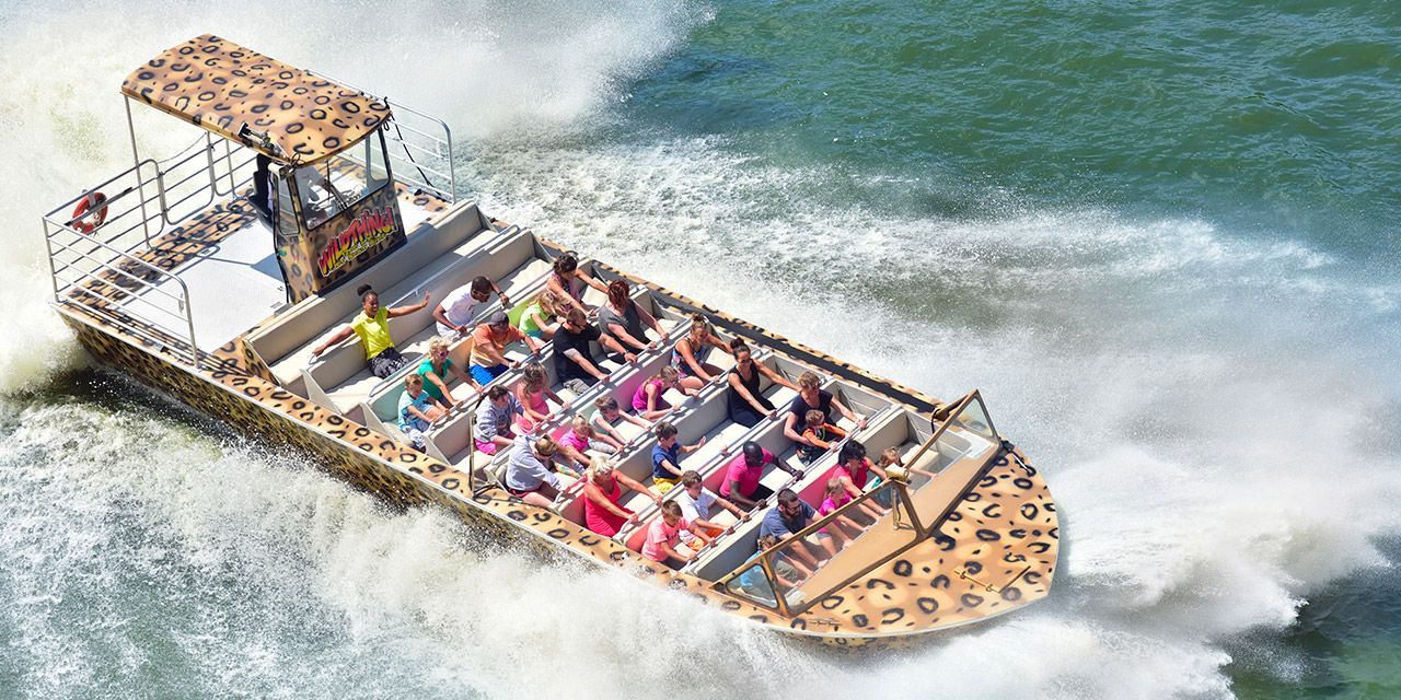 WildThing Jet Boat ride in Wisconsin Dells