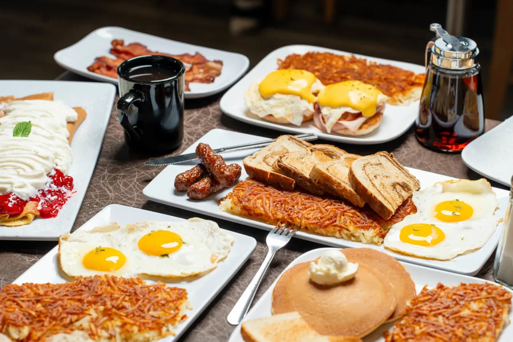 BJ's breakfast in Wisconsin Dells