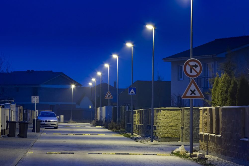Row Of Street Lights — GSA Group In Garbutt, QLD