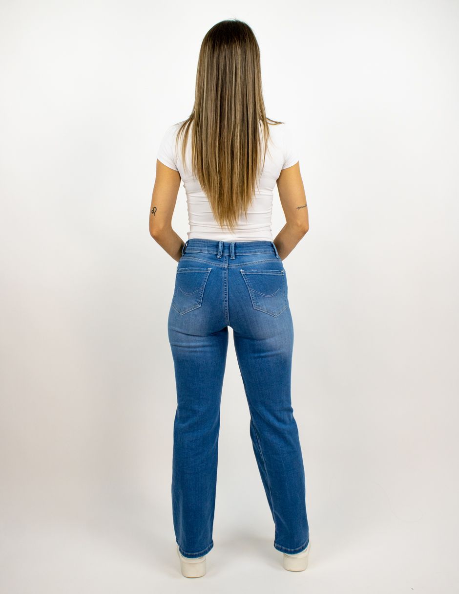 EXCLUSIVO SUBURBIA 2606Jeans Furor Wide Leg Cargo Mezclilla Stone Láser