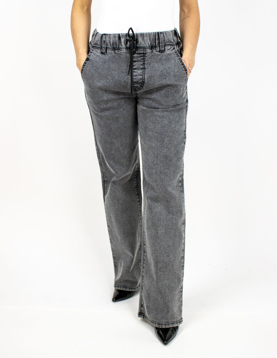 EXCLUSIVO SUBURBIA 2634Pantalón Furor Jogger Mezclilla Grey