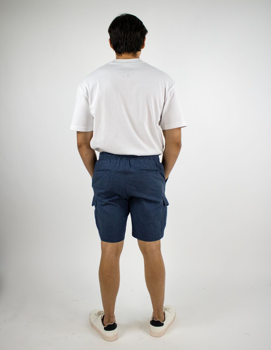 EXCLUSIVO SUBURBIA MAUIMARINO Bermudas Furor Cargo Regular Marino