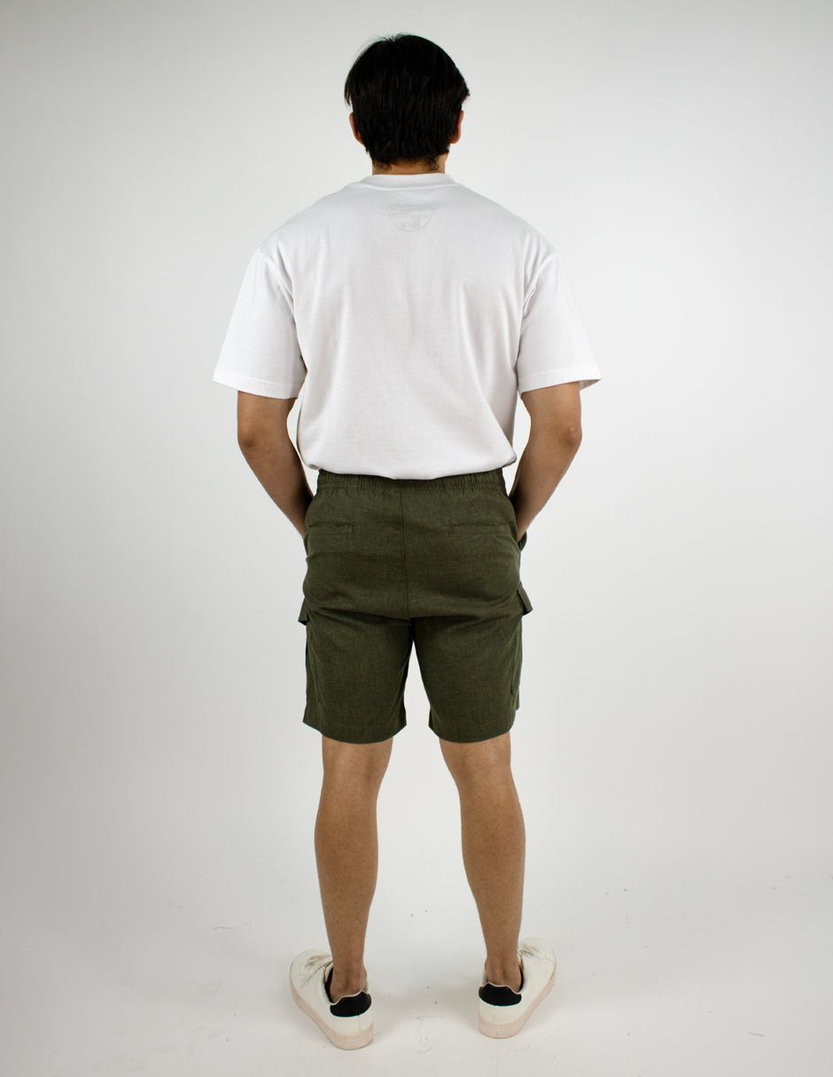 EXCLUSIVO SUBURBIA MAUIOLIVO Bermudas Furor Cargo Regular Olivo
