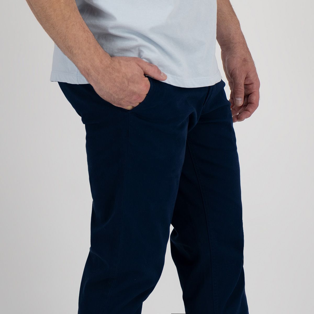 Pantalón Furor Chino Gabardina Marino