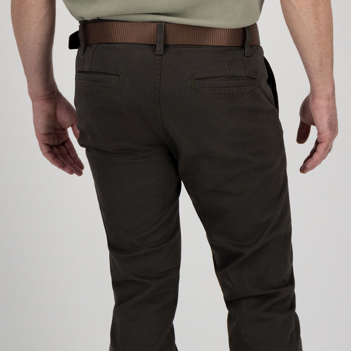 Pantalón Furor Chino Gabardina Olivo