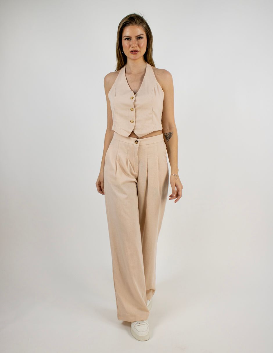 EXCLUSIVO BOUTIQUEST26500004 Conjunto Furor 2 Piezas Algodón Champaña