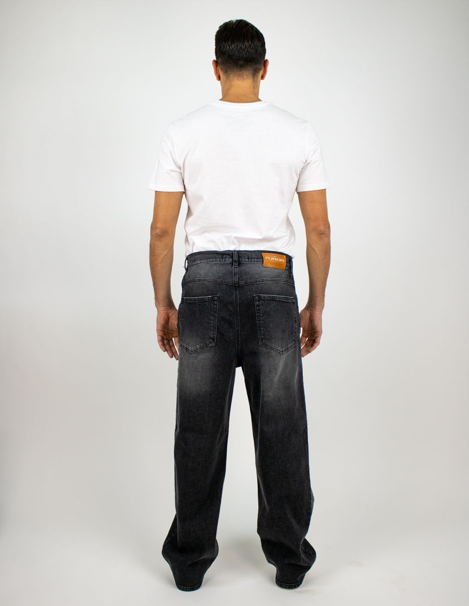 EXCLUSIVO SUBURBIA BAGGY02262 Jeans Furor Baggy Mezclilla Gris Oscuro
