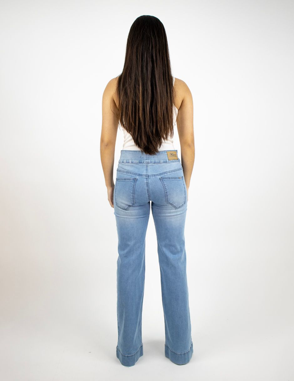EXCLUSIVO SUBURBIA FLARE0726 Jeans Furor Flare Mezclilla Bleach