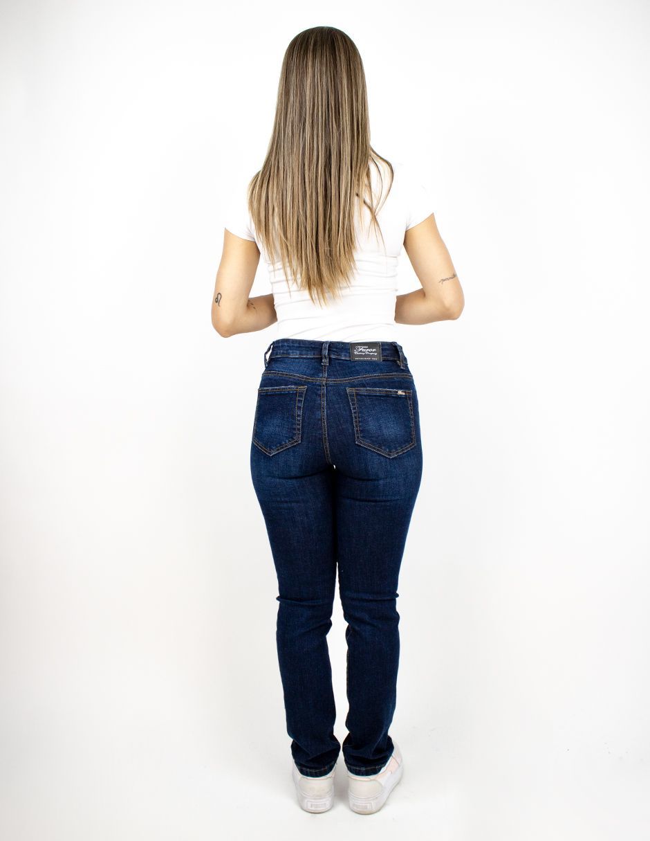 EXCLUSIVO SUBURBIA JAC2617 Jeans Furor Jac Mezclilla Moda Dark Índigo