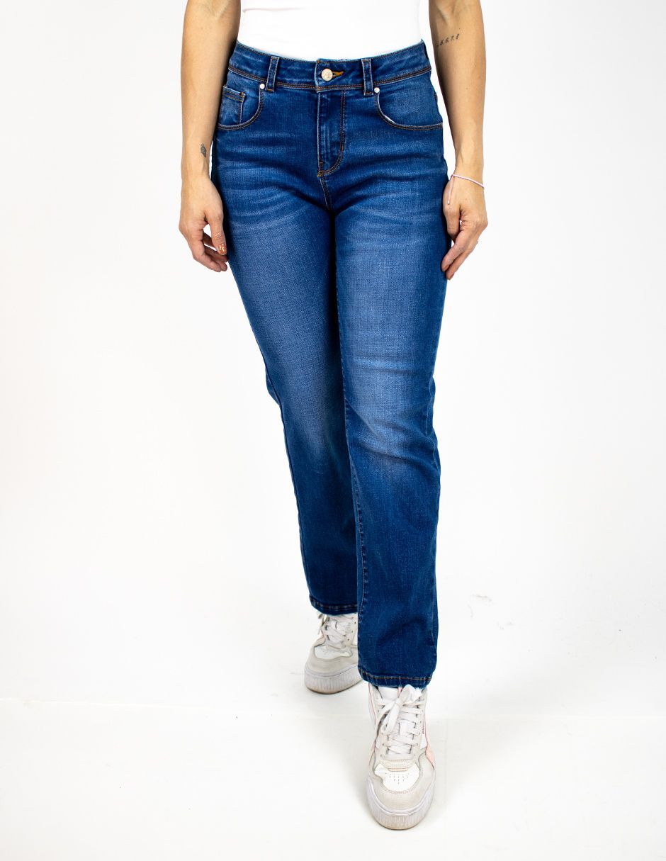 EXCLUSIVO SUBURBIA 2586 Jeans Furor Jackie Mezclilla Dark Índigo