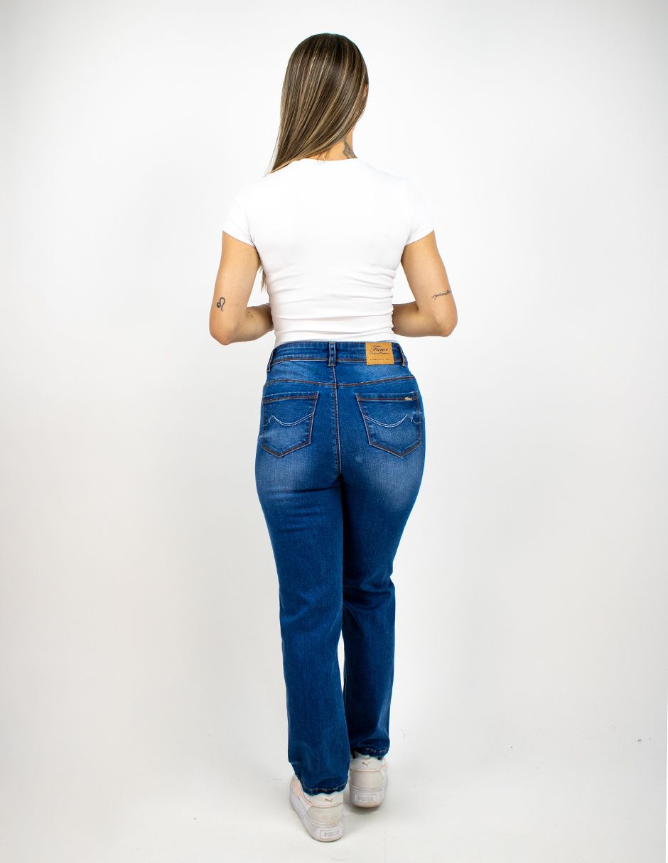 EXCLUSIVO SUBURBIA 2586 Jeans Furor Jackie Mezclilla Dark Índigo