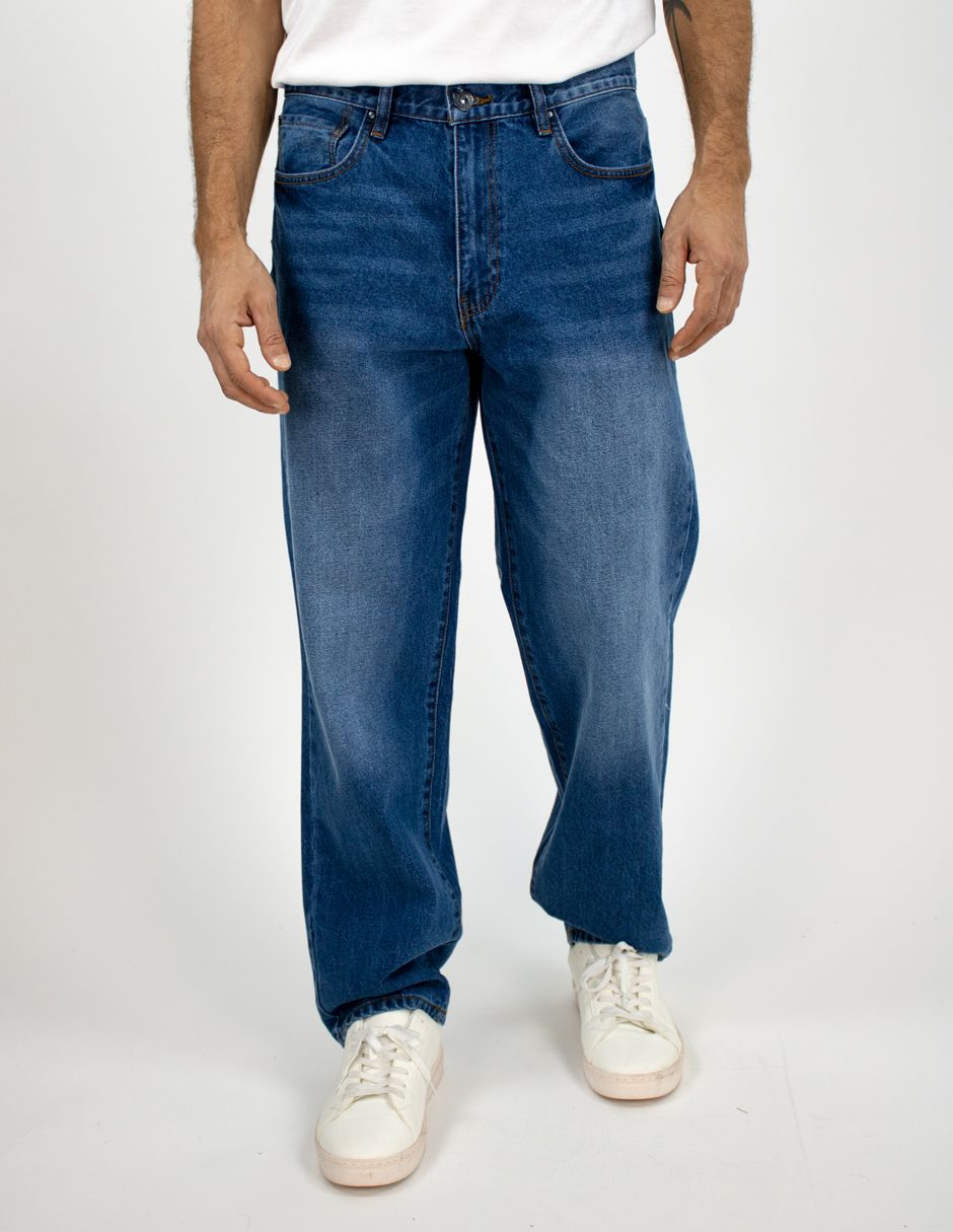 EXCLUSIVO SUBURBIA LOOSE01261 Jeans Furor Loose Mezclilla Stone