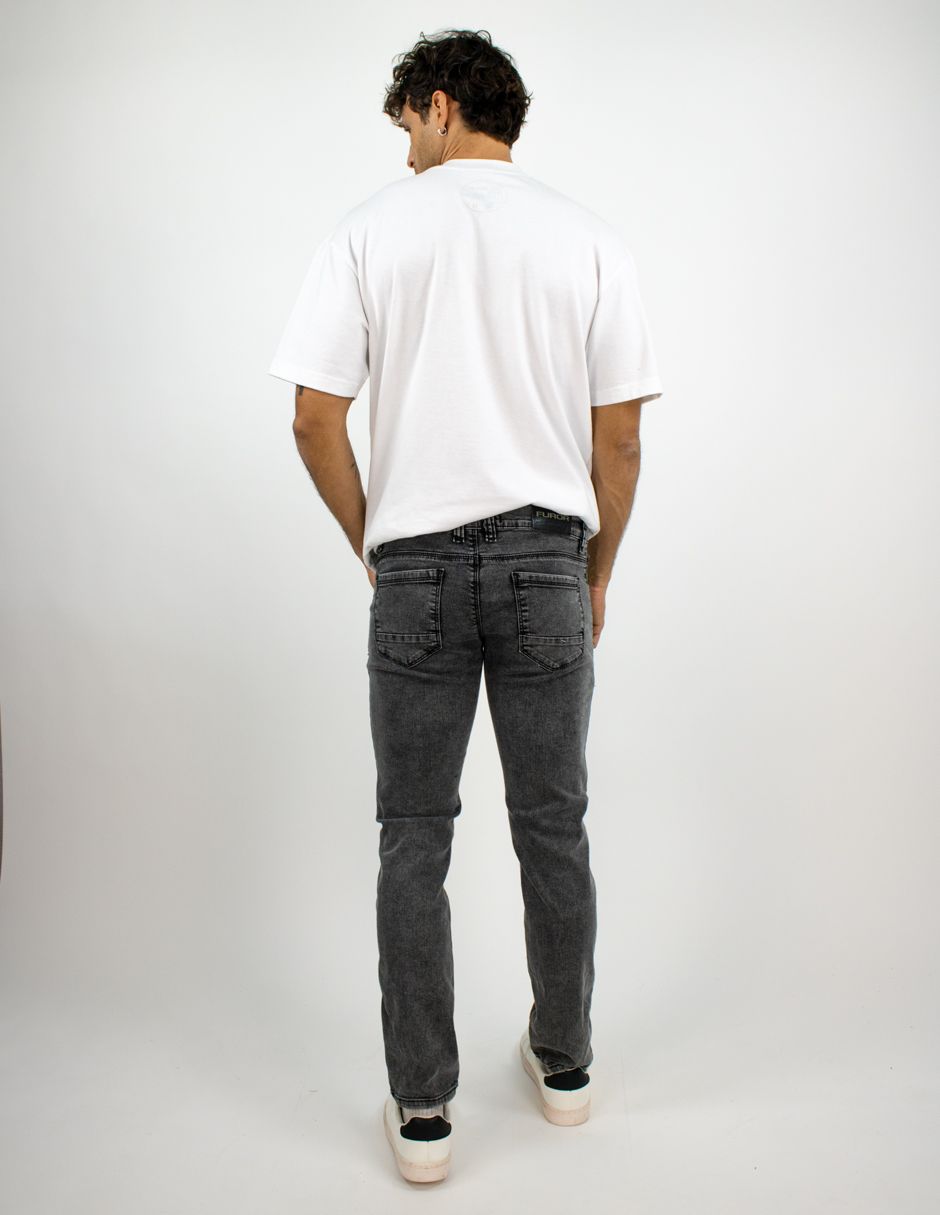 EXCLUSIVO SUBURBIA SLIM01261 Jeans Furor Slim Mezclilla Gris Deslavado