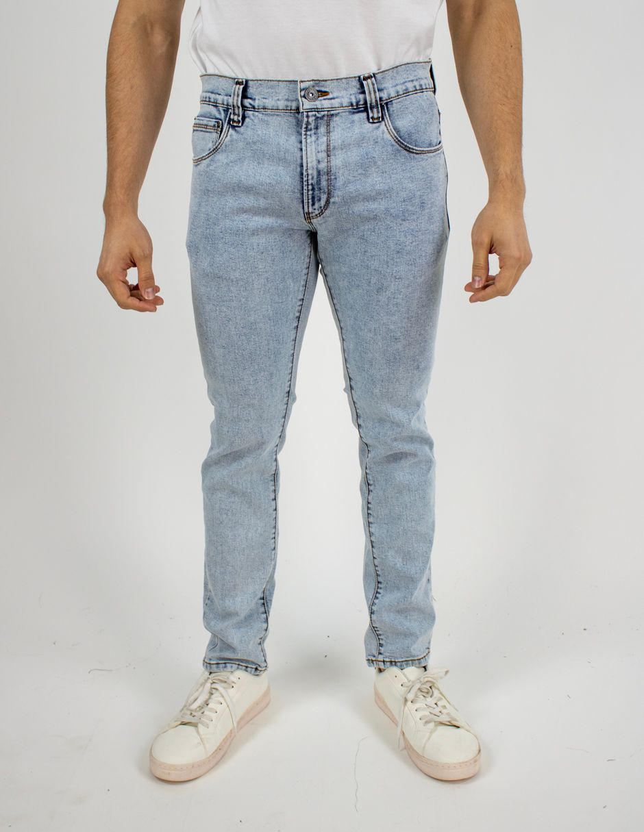 EXCLUSIVO SUBURBIA SLIM04264 Jeans Furor Slim Mezclilla Acid Wash Bleached