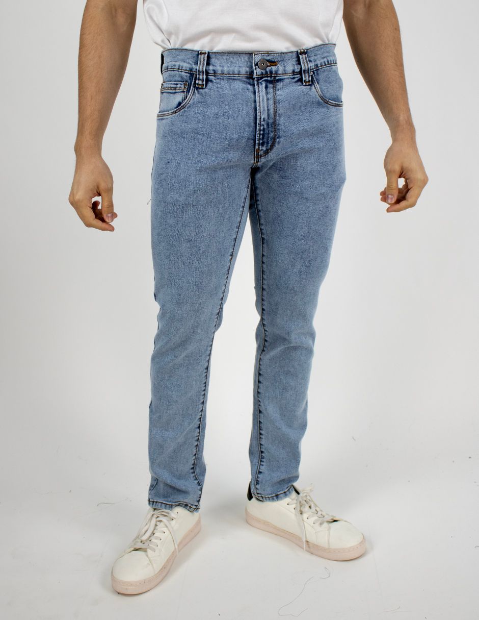 EXCLUSIVO SUBURBIA SLIM04265 Jeans Furor Slim Mezclilla Acid Wash Classic