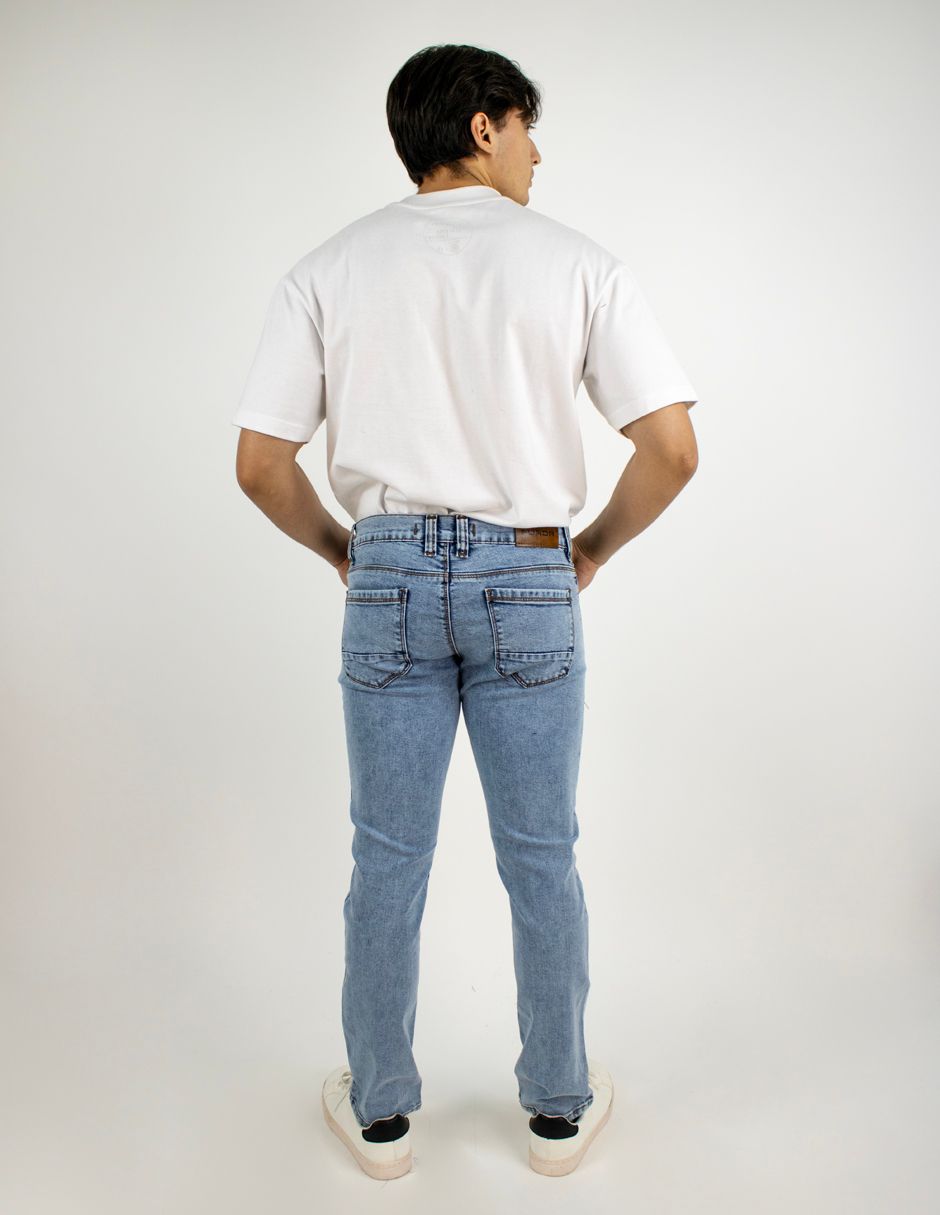 EXCLUSIVO SUBURBIA SLIM04265 Jeans Furor Slim Mezclilla Acid Wash Classic
