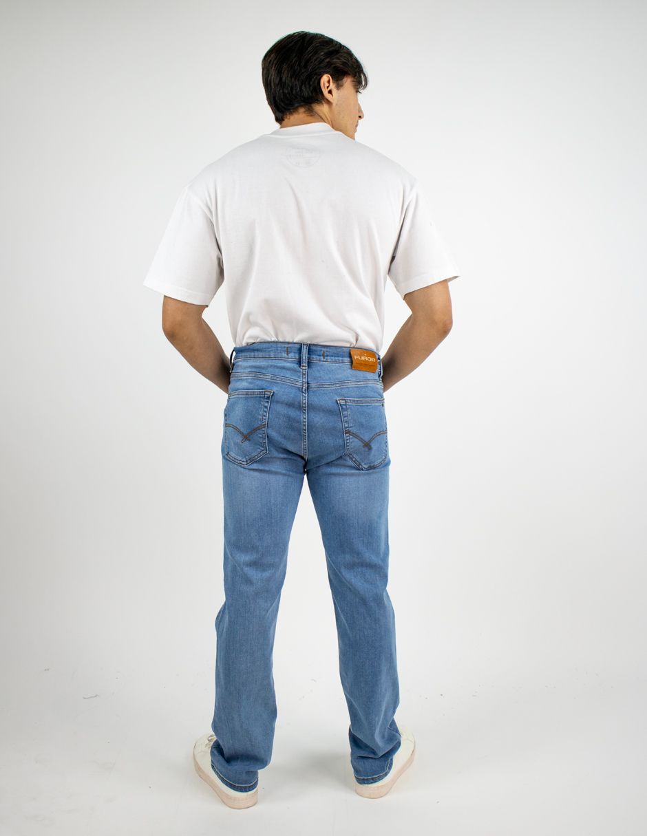 EXCLUSIVO SUBURBIA STRAIGHT03263 Jeans Furor Straight Mezclilla Bleach