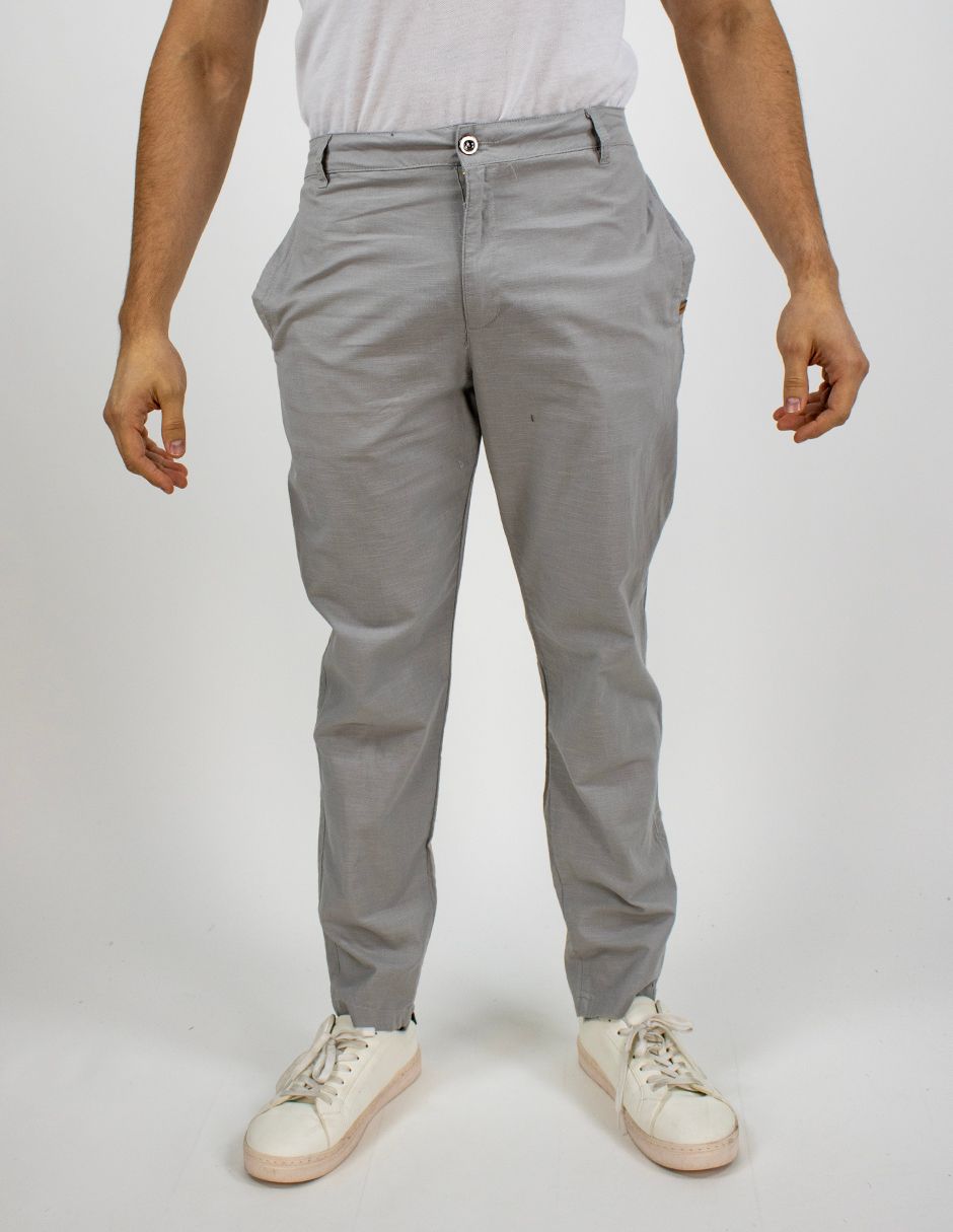 EXCLUSIVO BOUTIQUES T10200615 Jogger Furor Lino Algodón Melange