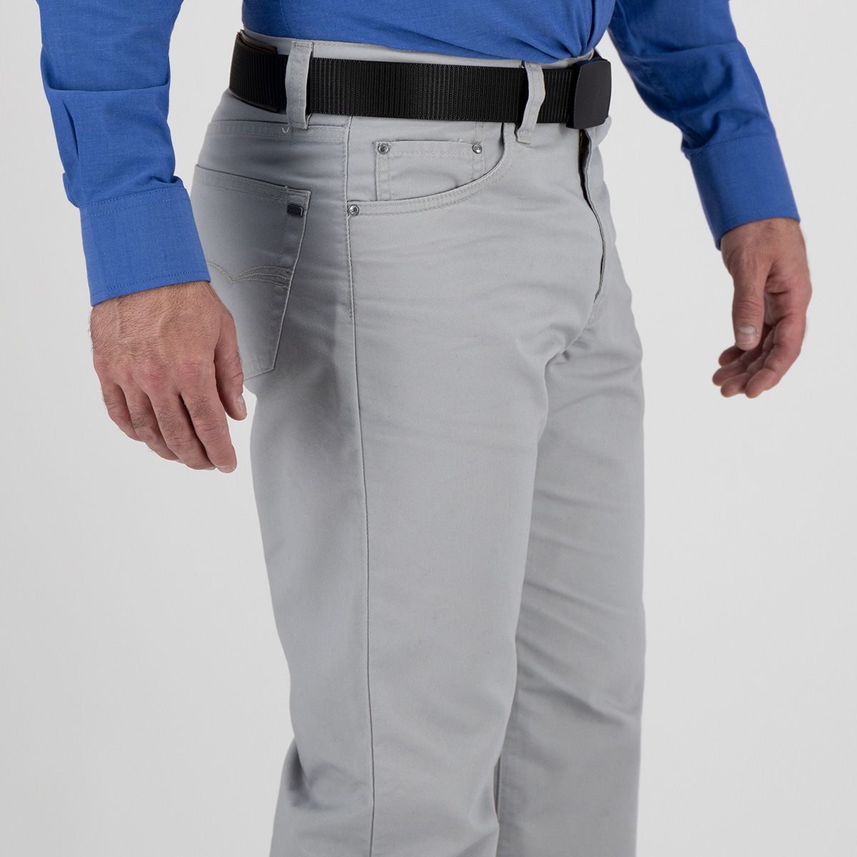 Jeans Furor Maverick Gabardina Gris