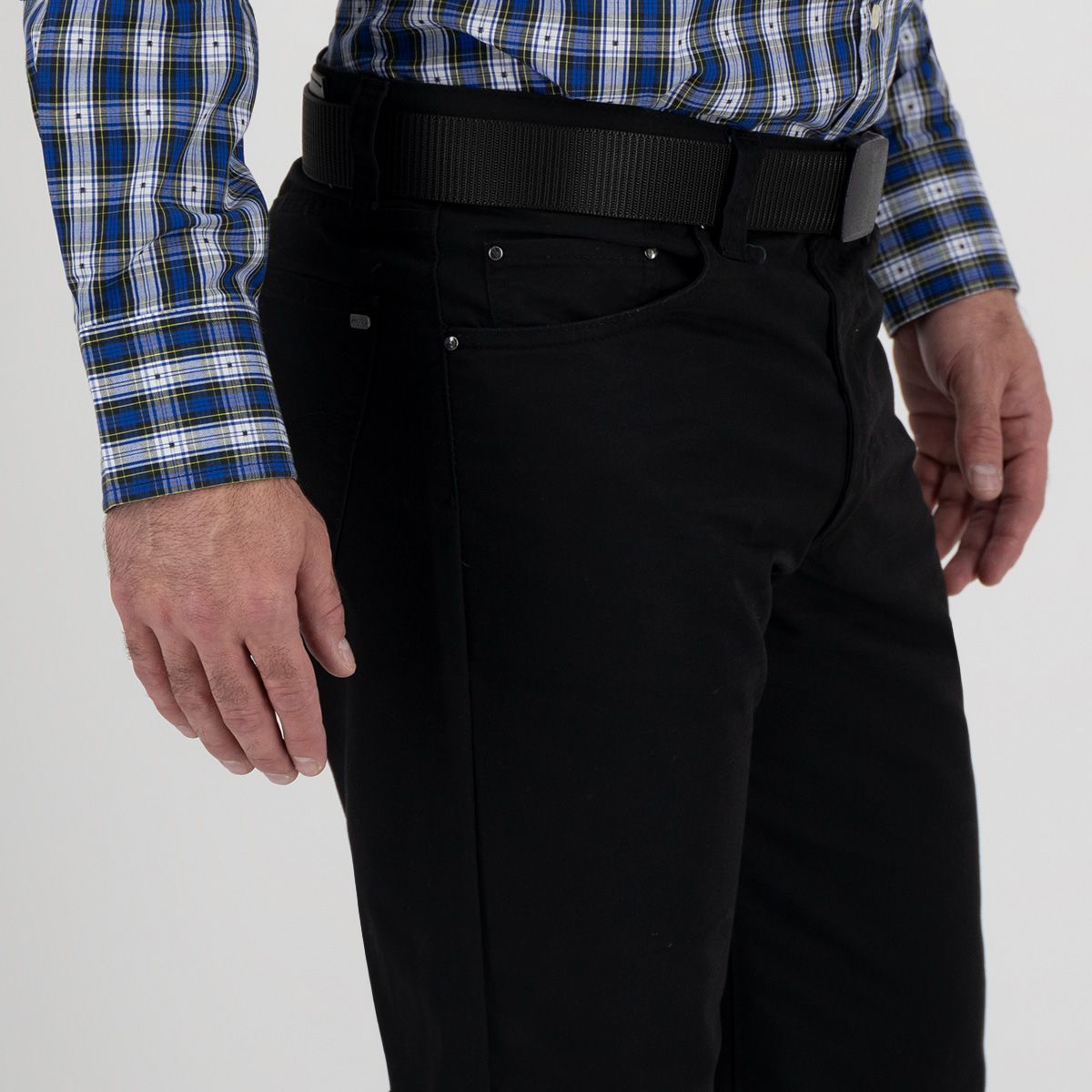Jeans Furor Maverick Gabardina Negro