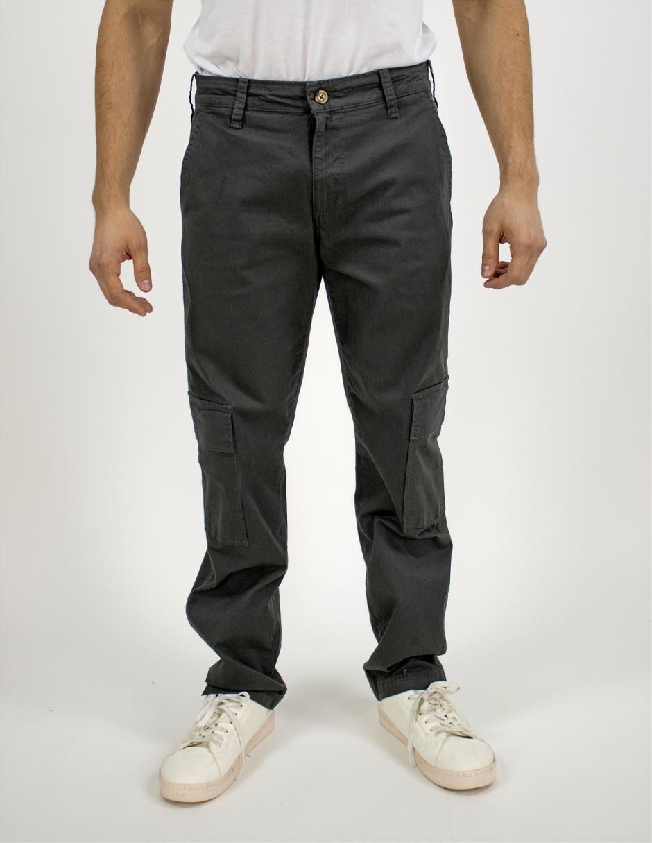 EXCLUSIVO SUBURBIA CARGO20265 Pantalón Furor Cargo Regular Acero