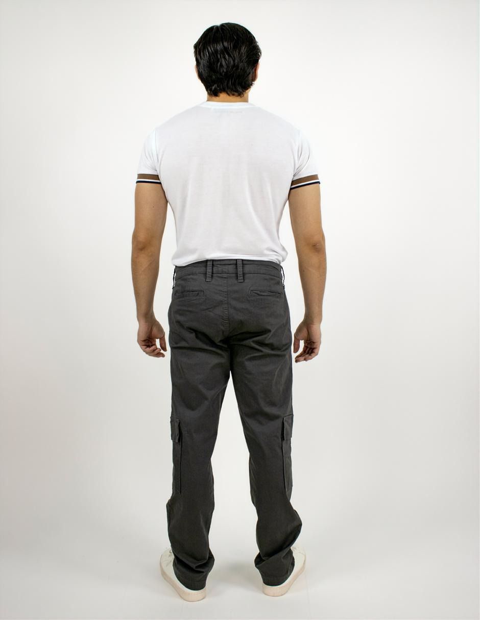 EXCLUSIVO SUBURBIA CARGO20265 Pantalón Furor Cargo Regular Acero