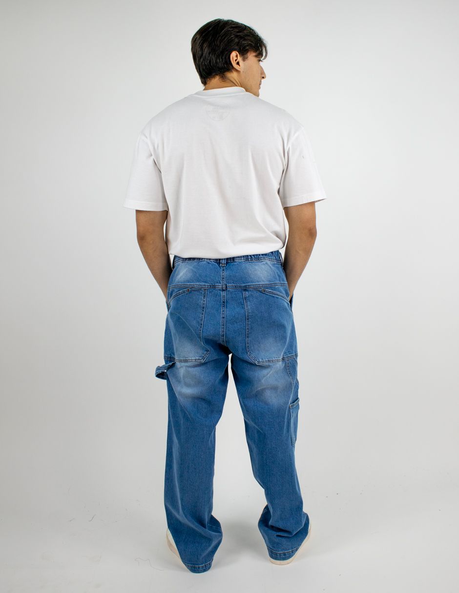 EXCLUSIVO SUBURBIA CARPENTER03261 Pantalón Furor Carpenter Mezclilla Bleach