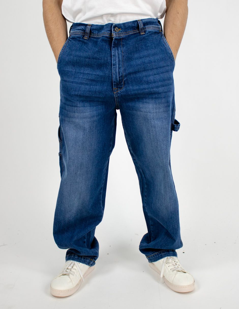 EXCLUSIVO SUBURBIA CARPENTER03262 Pantalón Furor Carpenter Mezclilla Dark Washed