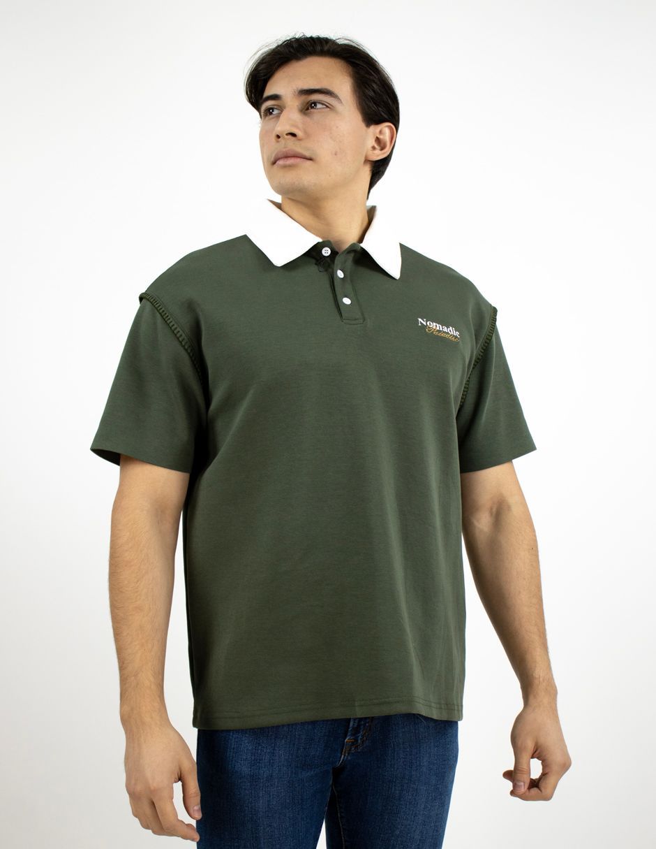 EXCLUSIVO BOUTIQUES T10404883 Polo Furor Felpa Stretch Militar