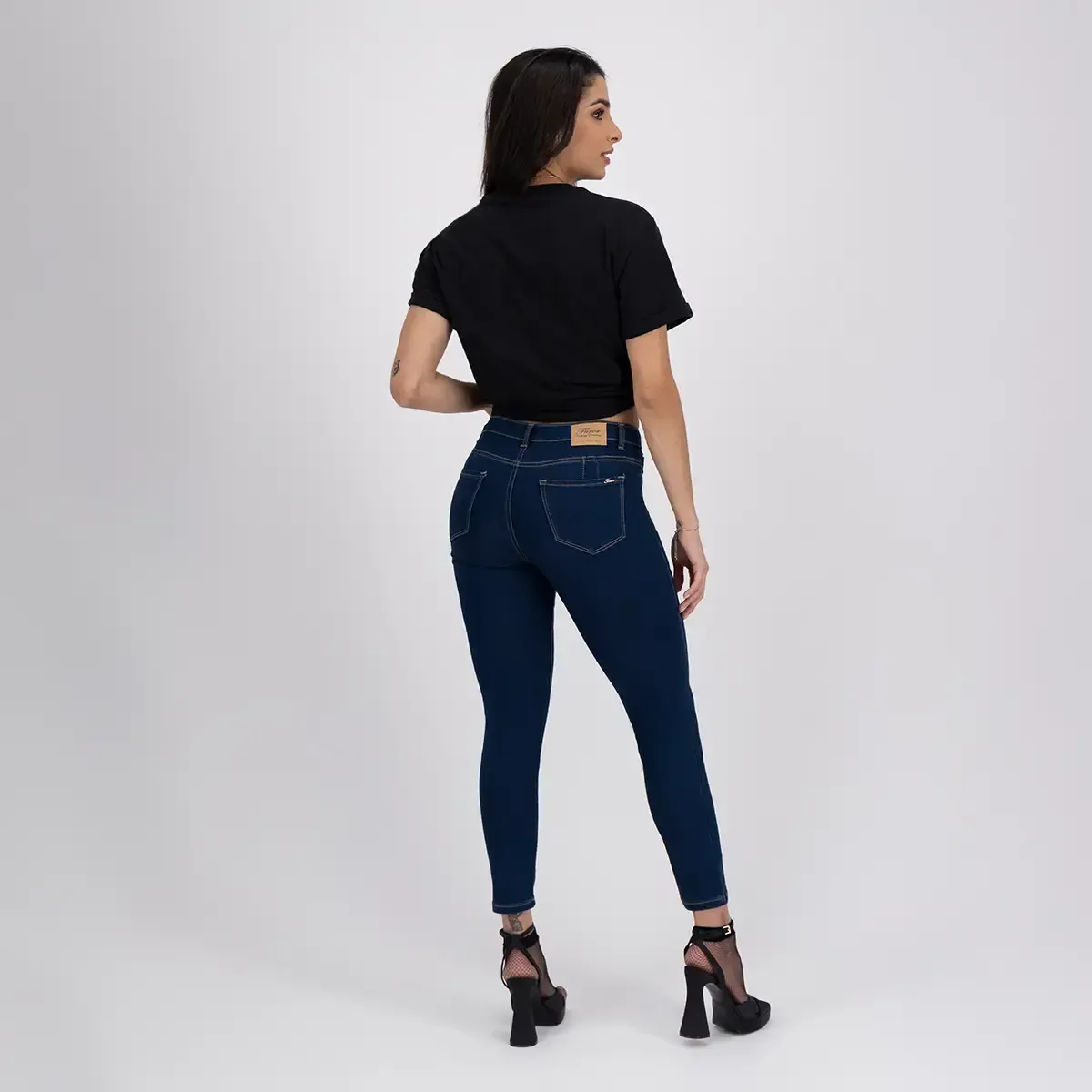 Jeans Furor Stella Dark Índigo