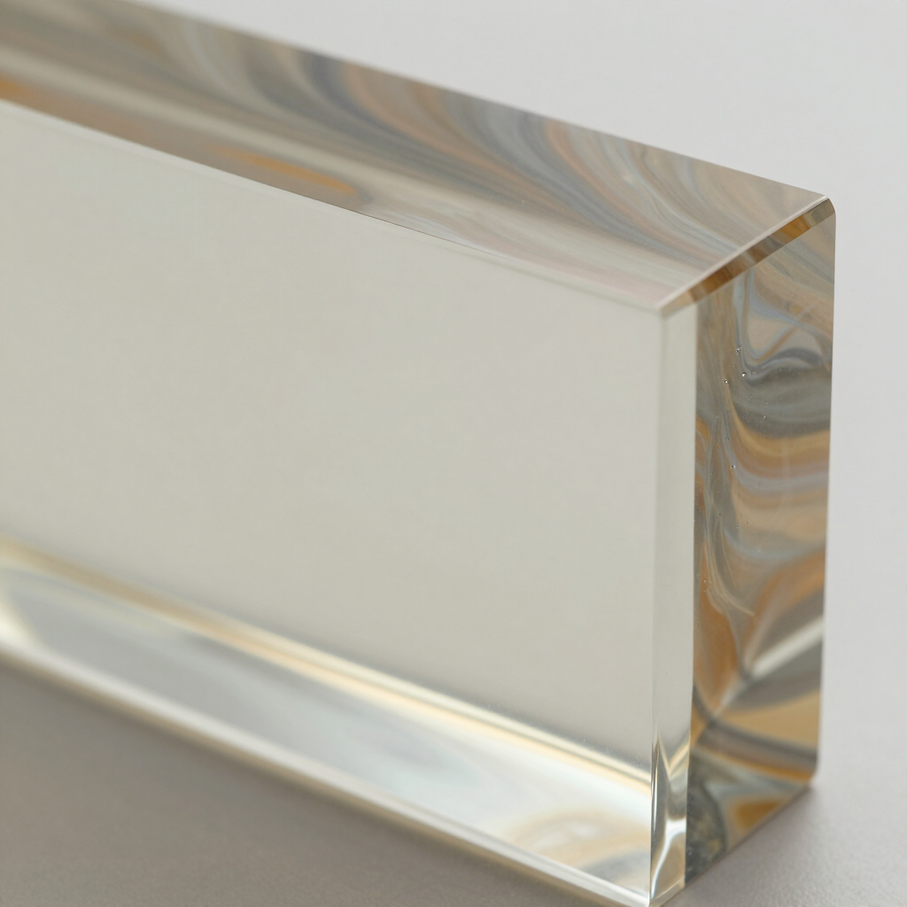 Picture of a resin in a lab setting