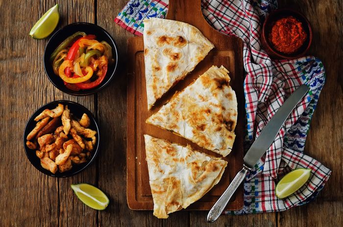 quesadillas