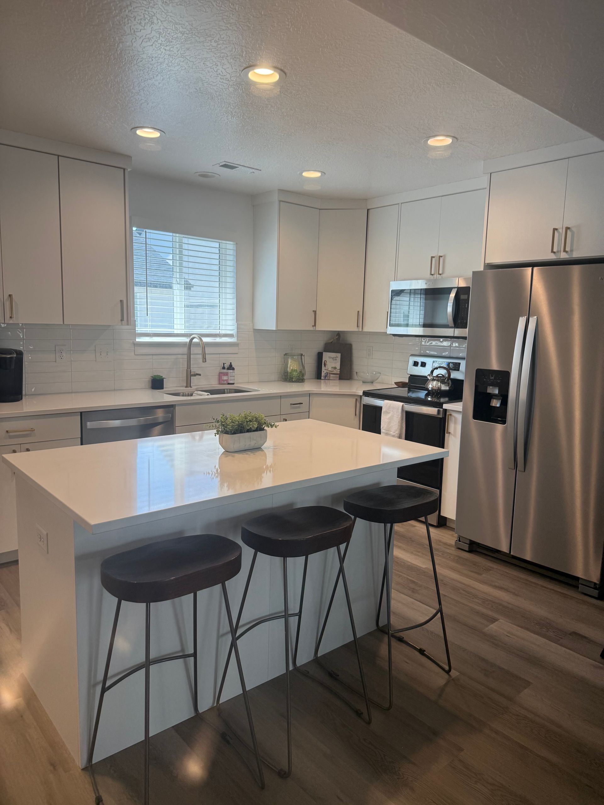 Kitchen townhome for rent South Ogden Utah Madison Towns on 40th
