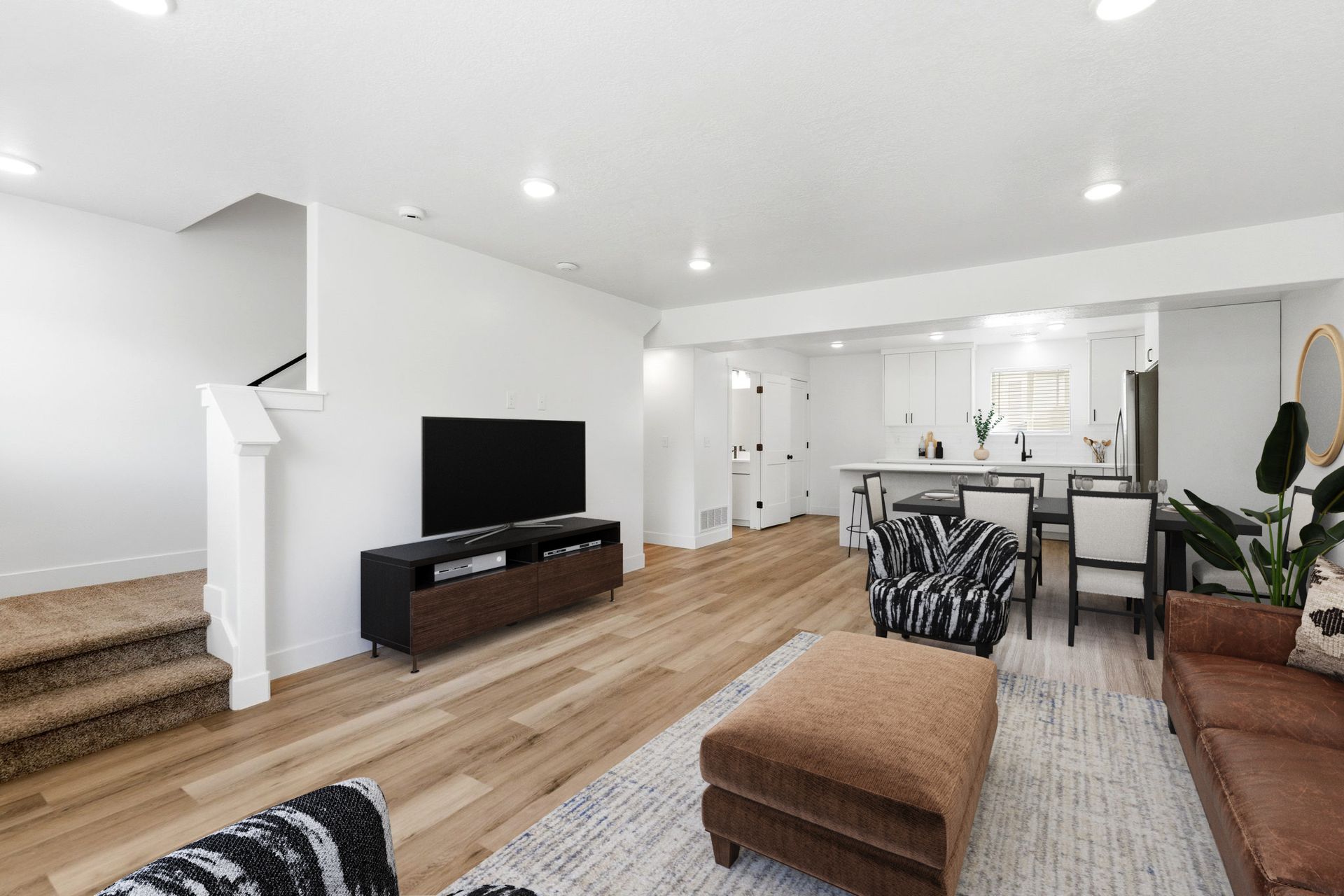 Spacious layouts 2 bedroom and 3 bedroom townhomes for rent Madison Towns on 40th