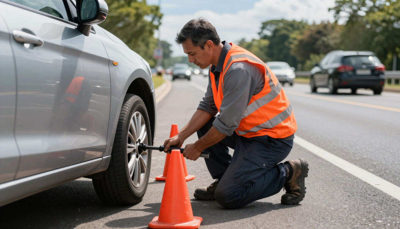 Professional roadside help