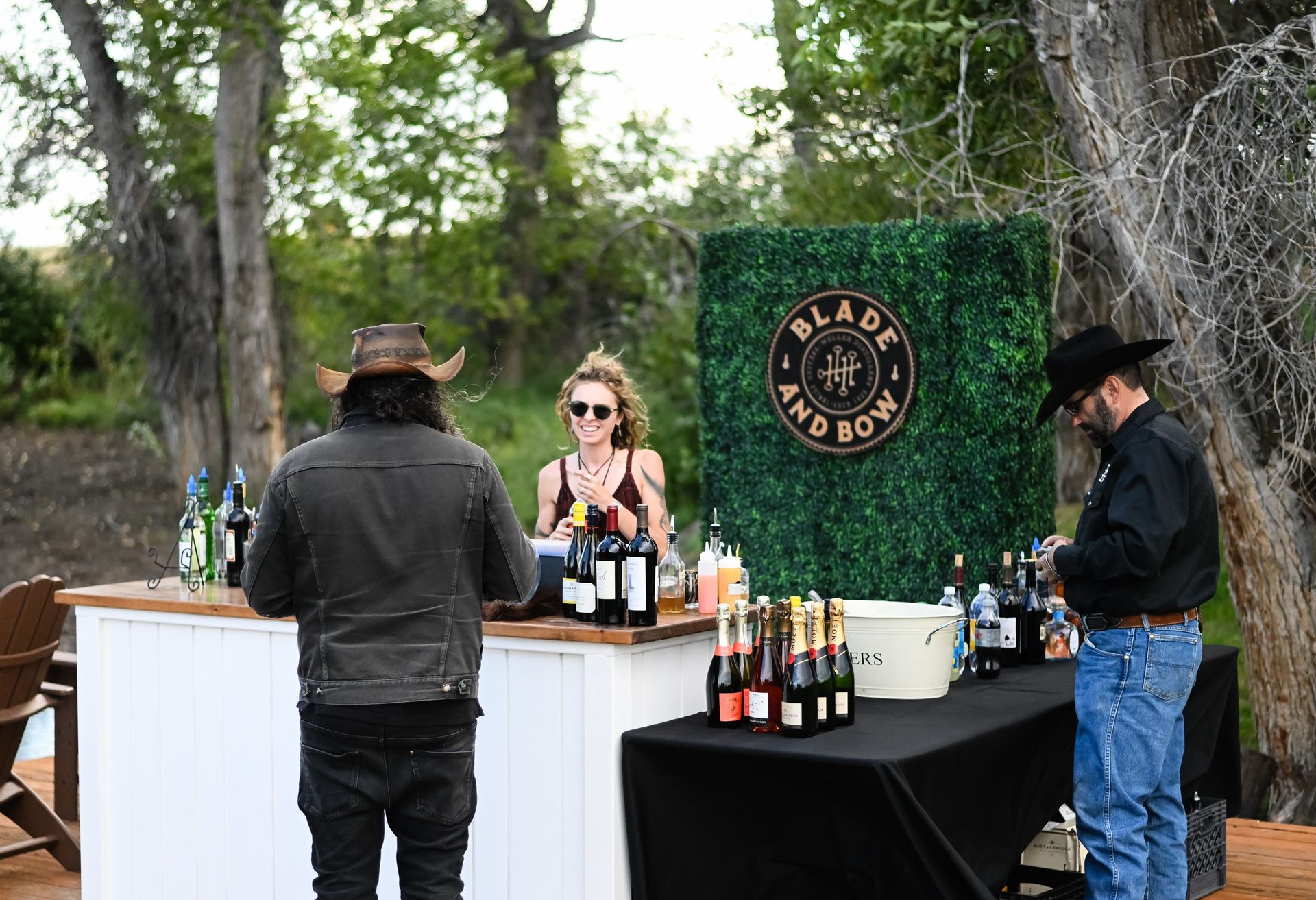 Bourbon and Bonfire Cole Hauser Experience