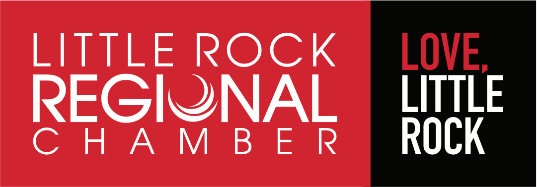 Logo for the Little Rock Regional Chamber with the text