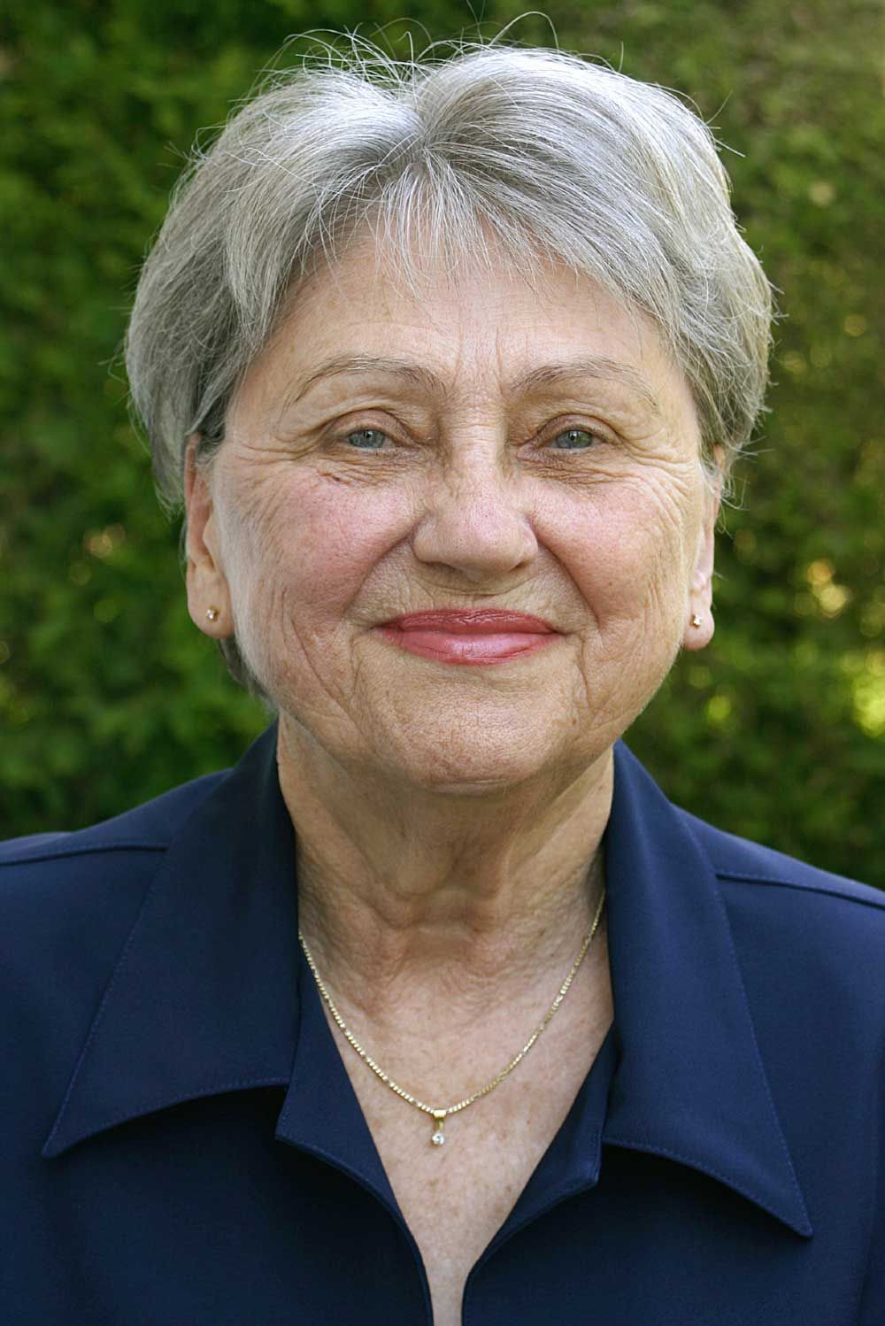 Confident elder woman