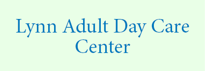 Blue text on a light green background reading 