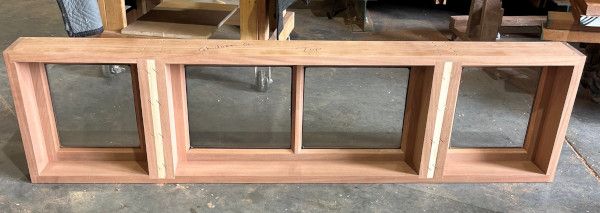 Ghidorzi #29208
Mahogany door unit with 2 separate 3-piece transoms
Wausau, WI