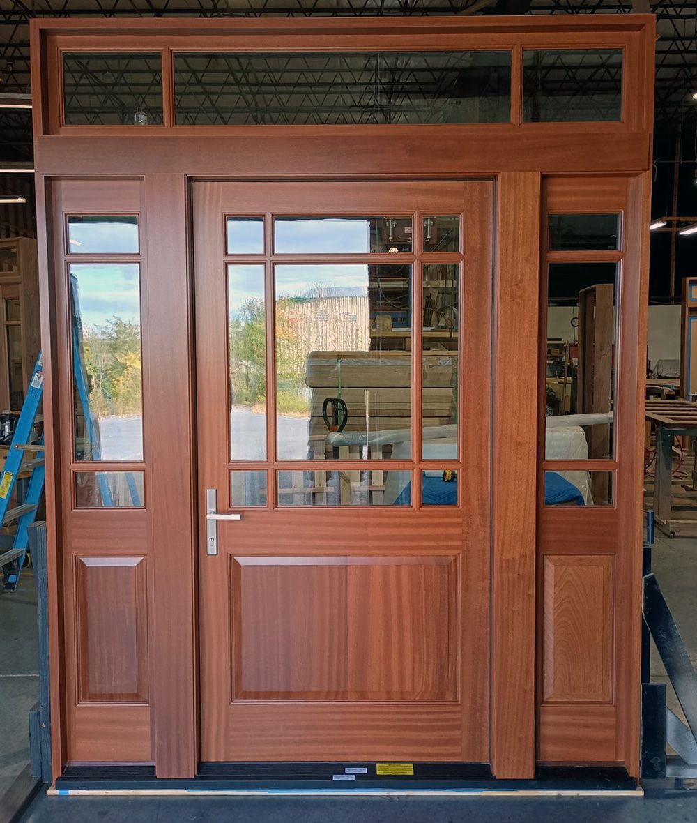 Jackson #28563
Mahogany front door unit
Finished in Chaparral
Panama City, FL