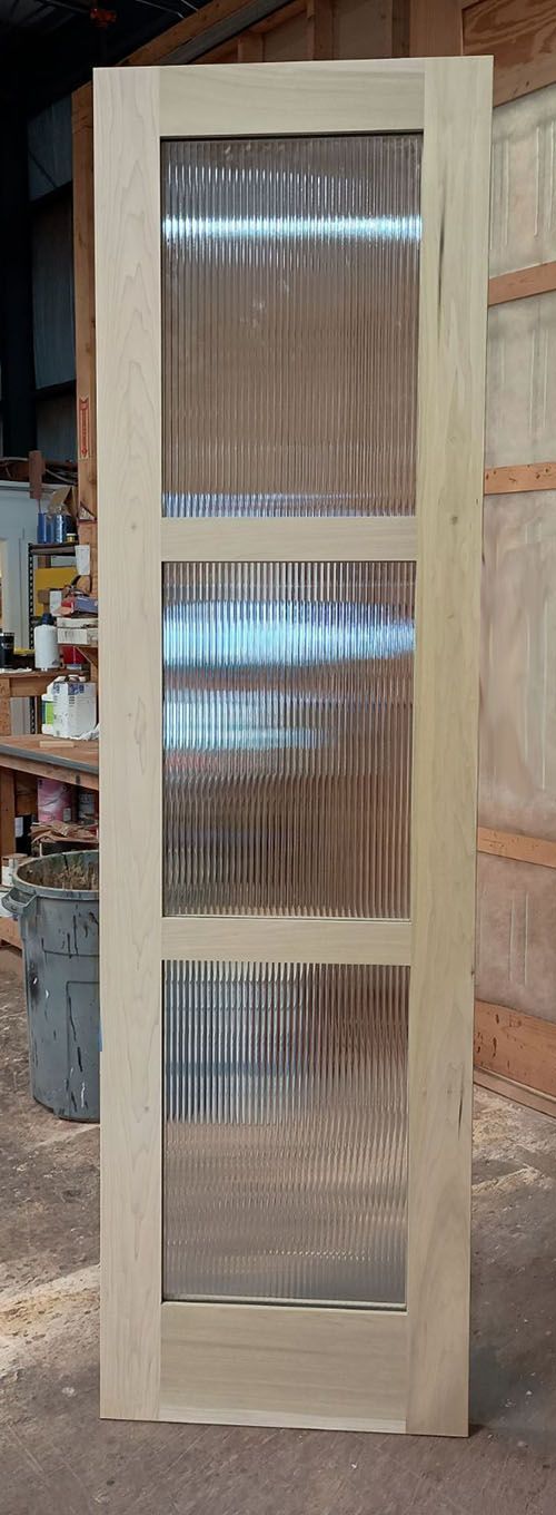 Markert #28597
Poplar door with Reeded glass