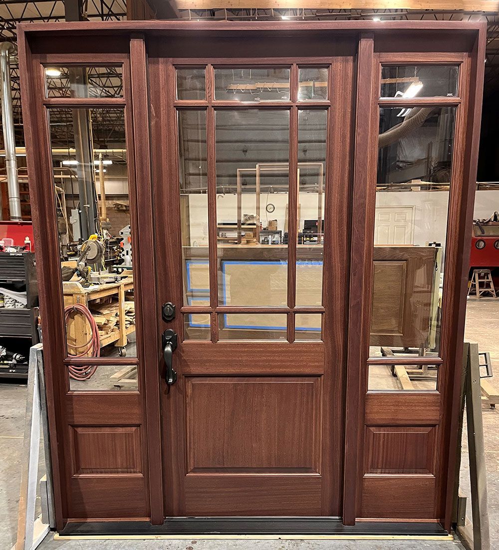 Jungmann #28700
Mahogany door finished in Rosewood
Andover, MA