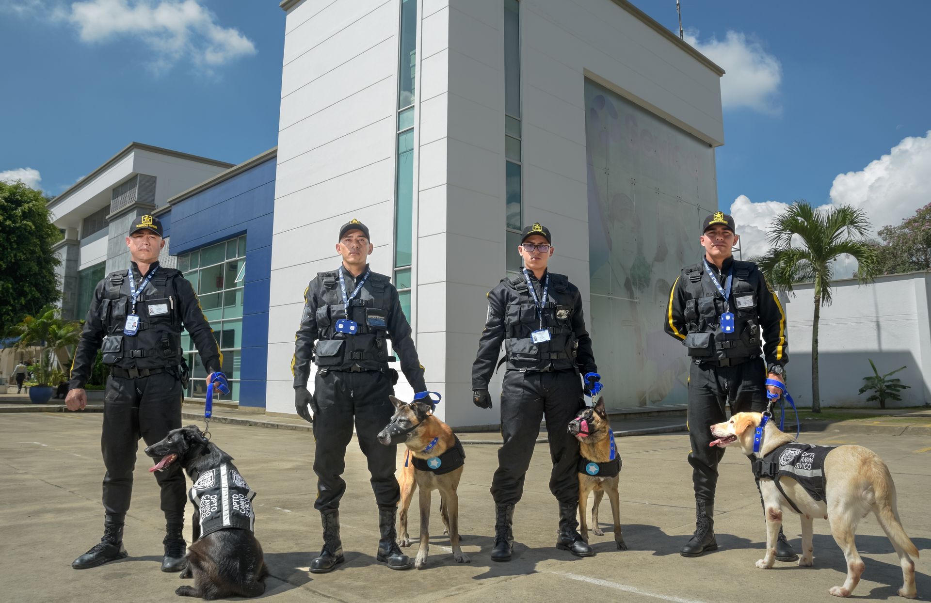 Equipo de Seguridad Canina de Sevicol Ltda