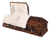 Solid Hardwood Casket