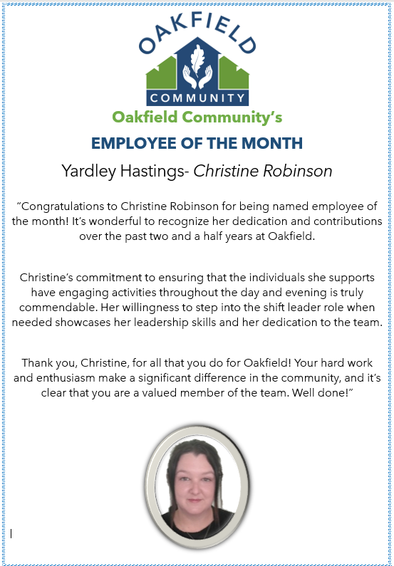 Employees of the Month - September