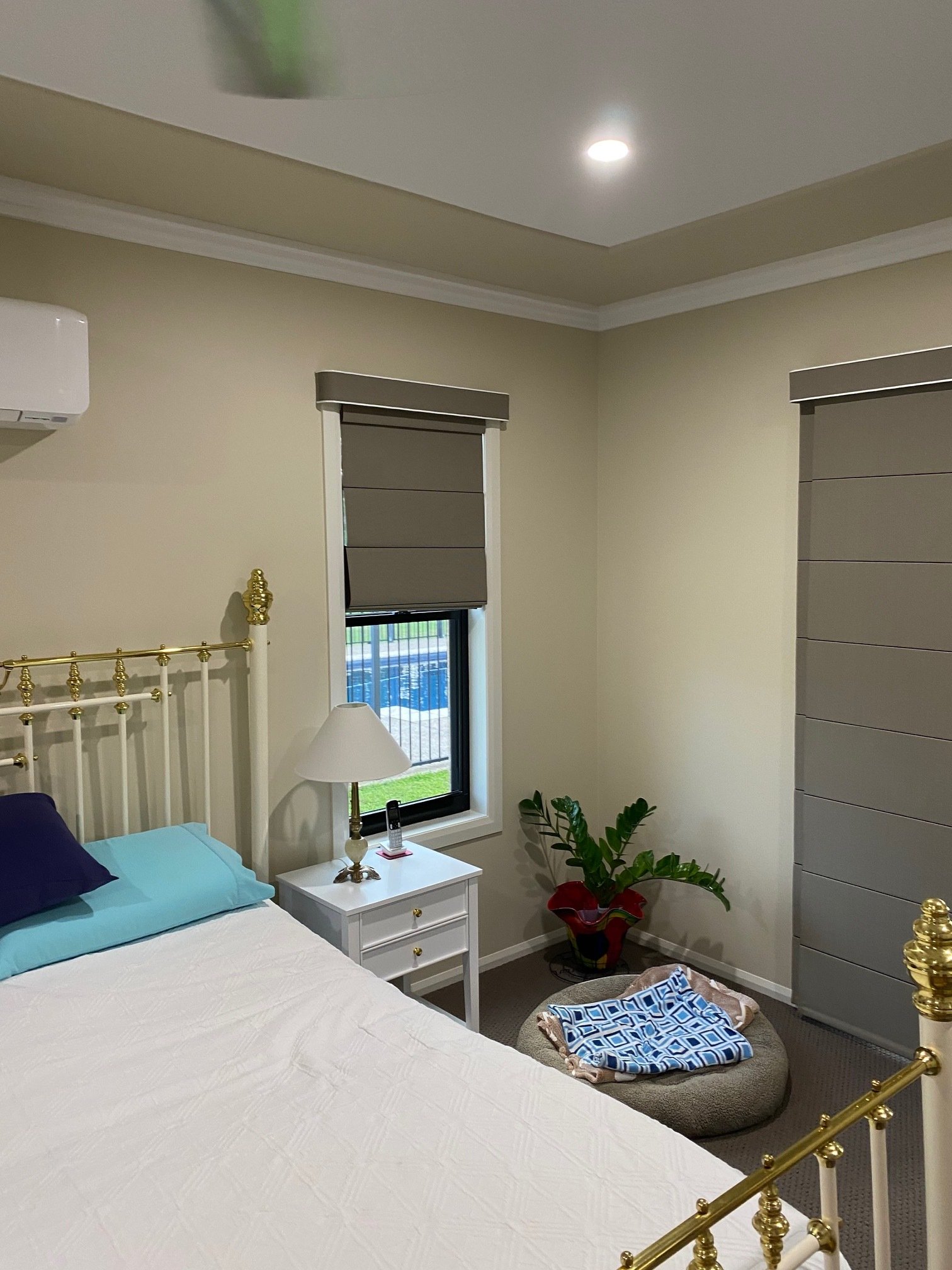 Roman Blinds Advantage Screens & Blinds Hervey Bay