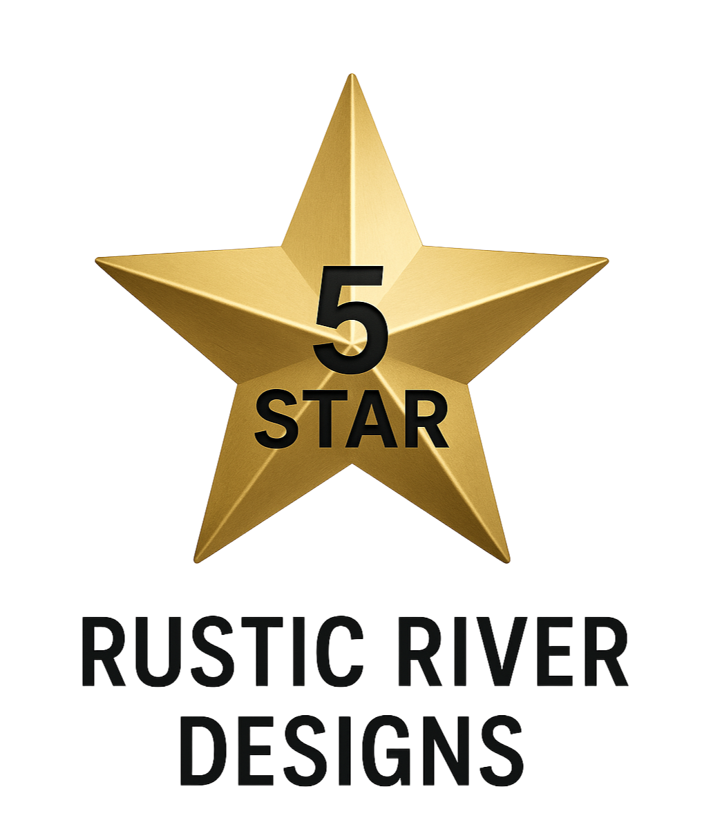 Gold star with
